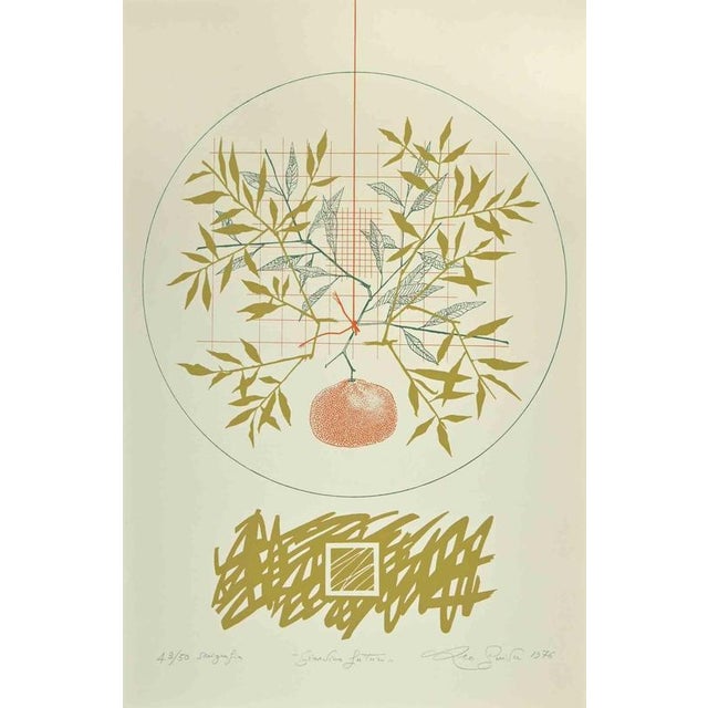 Leo Guida, Future Garden, 1976, Screen Print For Sale - Image 3 of 4