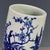 Mid 20th Century Vintage Blue & White Porcelain Brush Pot – Bird & Plum Blossom Motif, Dated 1966 For Sale - Image 5 of 9