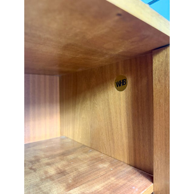 1960s Vintage Freestanding Teak Shelving System from WHB, 1960s For Sale - Image 5 of 12