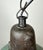 1960s Industrial Green Enamel Factory Lamp with Cast Iron Top, 1960s For Sale - Image 5 of 17