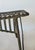Vintage C.1996-2000 Gregorius Pineo Hand-Forged Twig Iron, Faux Bois Lattice-Strapped "Tuilerie Bench" For Sale - Image 12 of 18