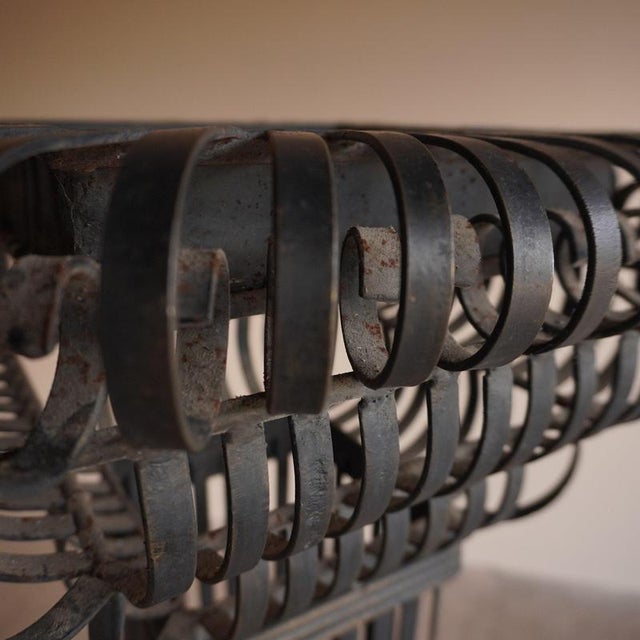 Vintage Scrolled Wood Pedestal For Sale - Image 10 of 12