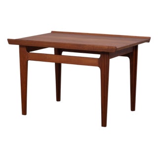 Teak Coffee or Side Table attributed to Finn Juhl for France & Daverkosen, Denmark, 1950s For Sale
