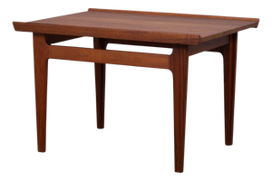 Teak Coffee or Side Table attributed to Finn Juhl for France & Daverkosen, Denmark, 1950s