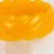1940s Bakelite Bracelet Carved Bangle Yellow Marigold Marble For Sale - Image 5 of 5