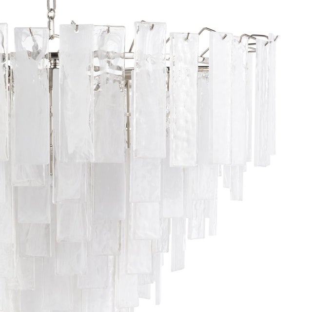 Regina Andrew Glacier Water Glass Chandelier, Large For Sale - Image 4 of 8