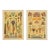 Pair of Egyptian Chromolithographs From Grammar of Ornament by Owne Jones For Sale