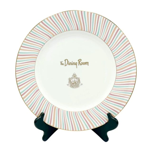 1990s Vintage the Beverly Hills Hotel Charger Dinner Dining Room Plate For Sale - Image 5 of 10