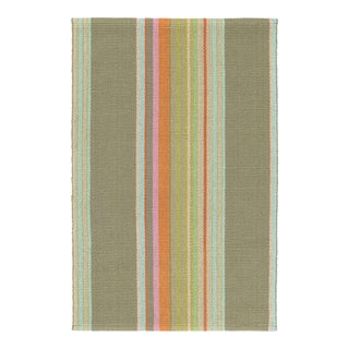 Dash & Albert by Annie Selke Stone Soup Woven Cotton Rug, 7' 6" x 9' 6" For Sale