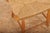 Wood Ticino Stool in Wood with Wickerwork Seat For Sale - Image 7 of 11