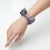Salvatore Ferragamo Ferragamo Butterfly Vintage Silk Necktie Cuff Bracelet, Style After For Sale - Image 4 of 4