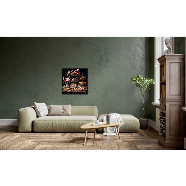 'Still Life With Fruits and Flowers' - Original Print by Diane Grant Studio Editions. Chairish Exclusive *All rights...