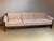 1960s Milo Baughman Rosewood and Smoky Grey Brown Suede Three-Seater Sofa For Sale - Image 10 of 11