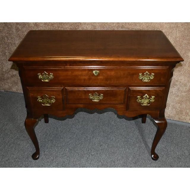 Vintage Pennsylvania House Solid Cherry Four Drawer Queen Anne Style