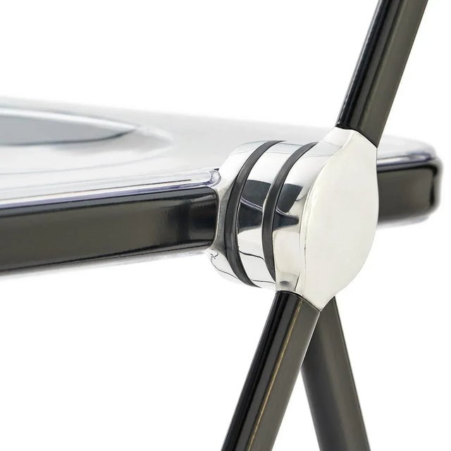 Black Black Frame Chairs from Castelli, 1970s, Set of 8 For Sale - Image 8 of 10