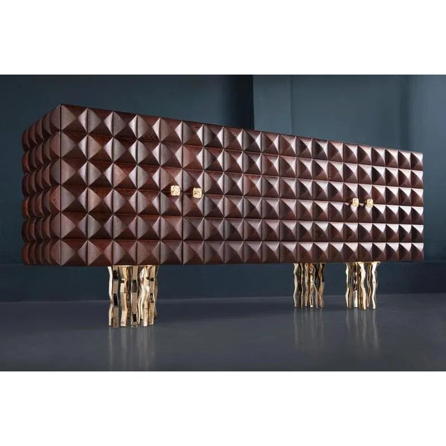 Wood The Piece 10 Sideboard by Il Pezzo Mancante For Sale - Image 7 of 13