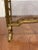 Late 19th Century Late 19th Century French Louis XVI Brass Fireplace Screen W. Mesh Panel and Floral Details For Sale - Image 5 of 18