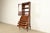 Wood Ethan Allen Georgian Cherry Wood Bureau With Drop Front Secretary Desk and Bookcase Hutch, Circa 1970s For Sale - Image 7 of 14