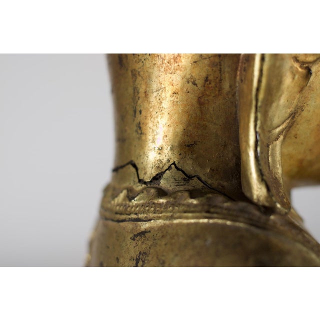 Burmese Artist, Worshipper, 18th Century, Papier Mache For Sale - Image 10 of 13