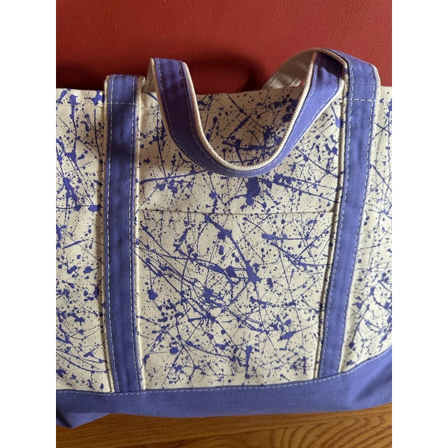 Abstract Erin Simon Original “Transition” Purple Tote For Sale - Image 3 of 7