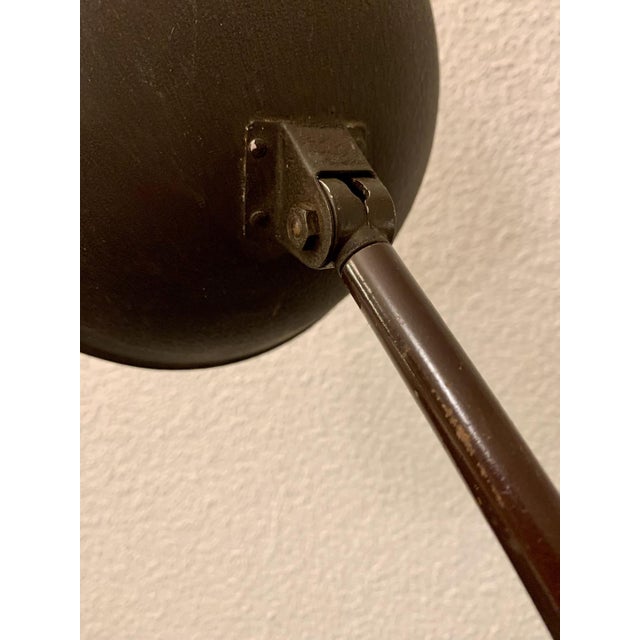 Bauhaus Bureau or Piano Lamp by Bag Turgi, 1940s For Sale - Image 9 of 10