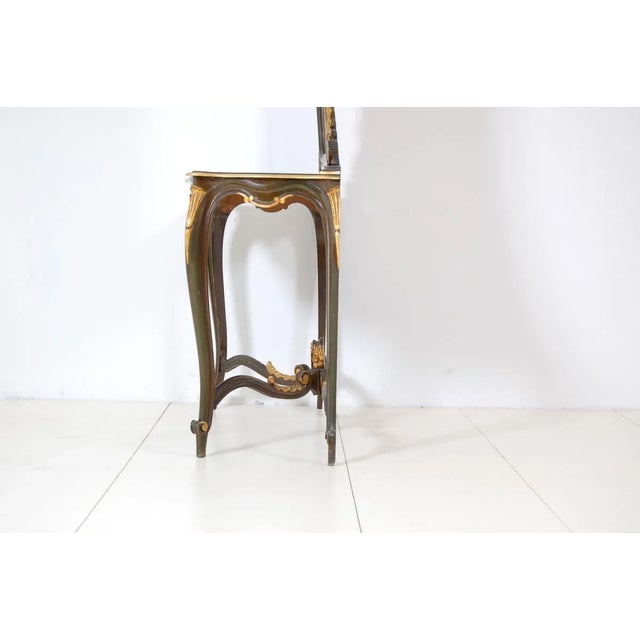 Italian Venetian Style Console Table, 1930s For Sale - Image 4 of 18