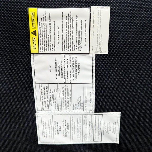 Eq3 Modern 5-Piece Dining Set With Rectangular Table and Upholstered Chairs For Sale In San Francisco - Image 6 of 7