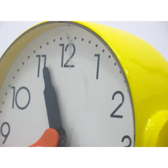 Clock from Die Hausuhr Gelb 1970. This piece has an attribution mark, I am sure that it is completely authentic and take...