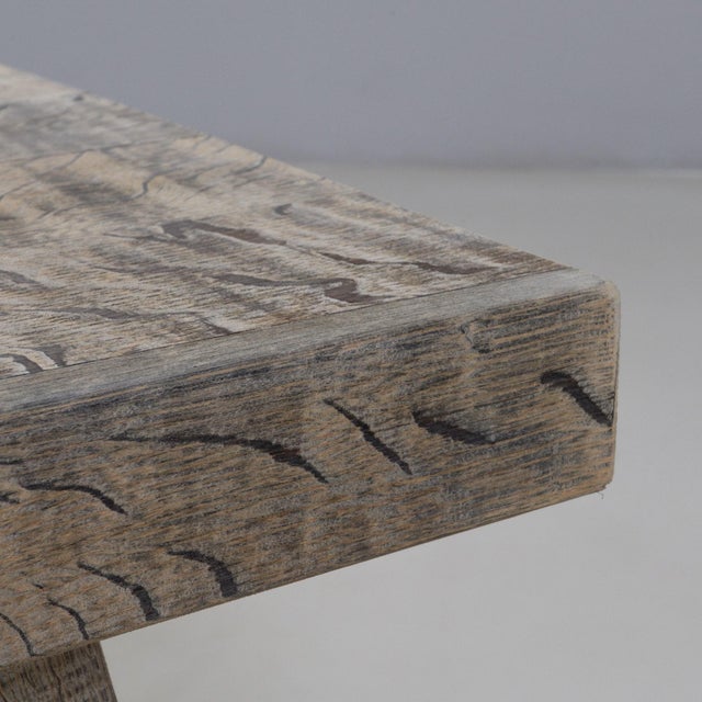 20th Century French Oak Coffee Table For Sale In Greensboro - Image 6 of 18