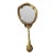 19th C French Louis XVI Bronze Vanity Mirror - 1 Pc For Sale