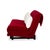Multy Fabric Red and White Cream Manual Function Three-Seater Sleeper Sofa by Ligne Roset For Sale - Image 13 of 14