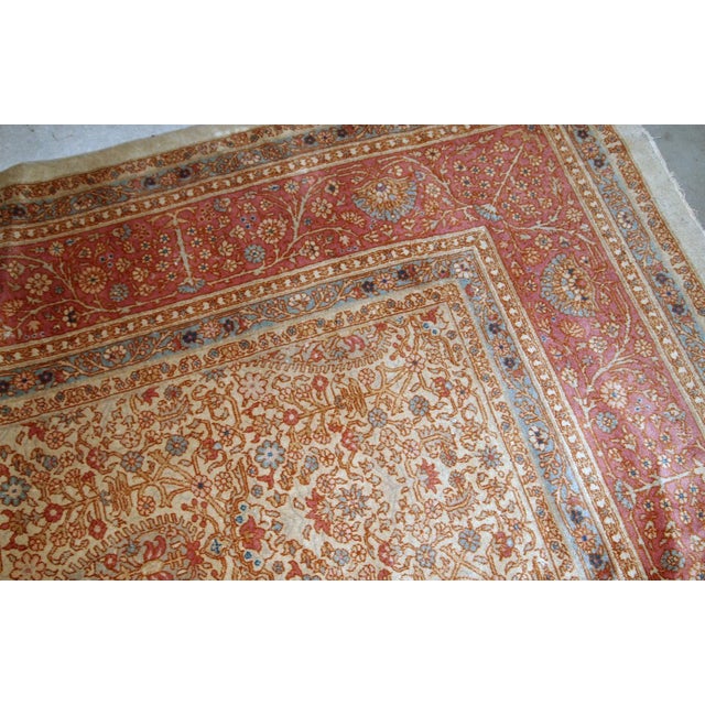 Traditional 1900s Handmade Antique Turkish Sivas Rug 9.10' X 13.3' For Sale - Image 3 of 12