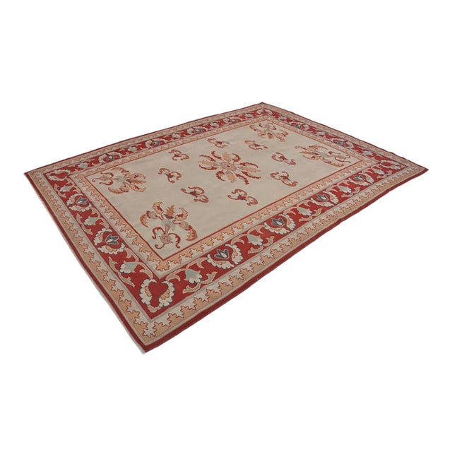 Anatolian Oushak Vintage Floor Carpet For Sale