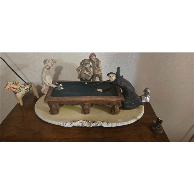 this antique decorative porcelain sculpture from Italy is in fine condition! you'll be hard-pressed to find one in this...