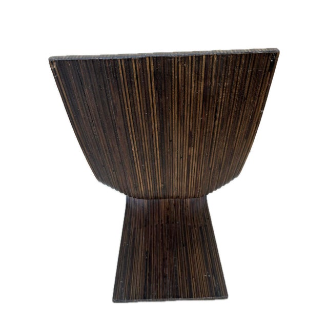 Hollywood Regency Late 20th Century Vintage “S” Chair by Alejandro Estrada For Sale - Image 4 of 9