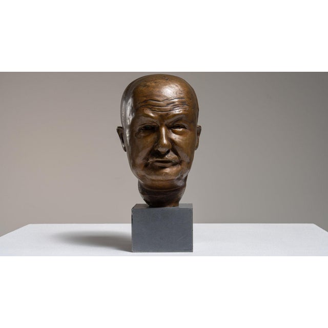 Early 20th Century Belgium Chocolate Bronze Sculpture For Sale - Image 13 of 15