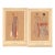 1922 Set of 2- French Art Deco Fashion Pochoirs For Sale