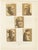 Ferdinand Séré, Carved Stall Heads at Vitteaux, Côte Dor, 1851, Chromolithograph For Sale - Image 3 of 9