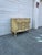 French Provincial Vintage French Provincial Hand Painted Cane Door Cabinet With Marble Top For Sale - Image 3 of 11