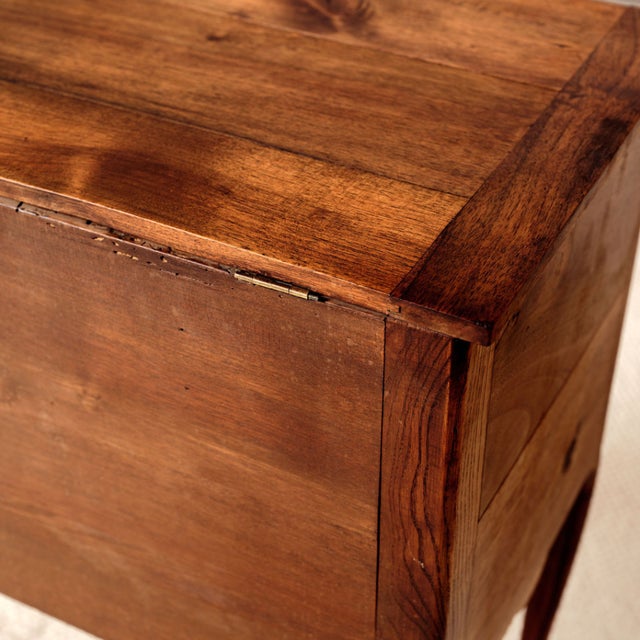 Early 21st Century Early 21st Century French Walnut Beside Table (Set of 2) For Sale - Image 5 of 8