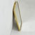 Mid-Century German Asymmetric Brass Wall Mirror, 1960s For Sale - Image 5 of 11