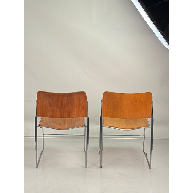 These are '40/4' chairs, originally designed by David Rowland in 1964. This iconic chair has been praised as one of the...