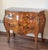 French French Louis XV Style Kingwood & Marquetry Ormolu Mounted Bombe Commode For Sale - Image 3 of 12