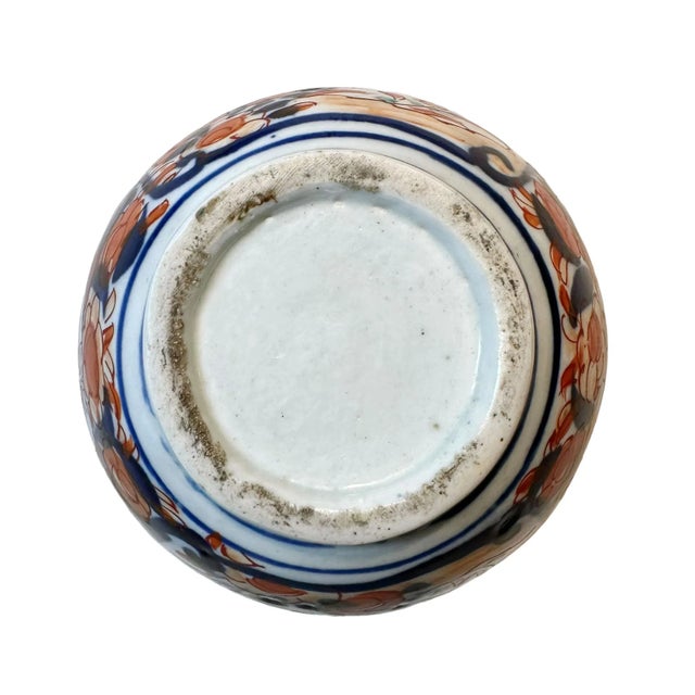1890s Small Japanese Imari Jardiniere For Sale - Image 4 of 4