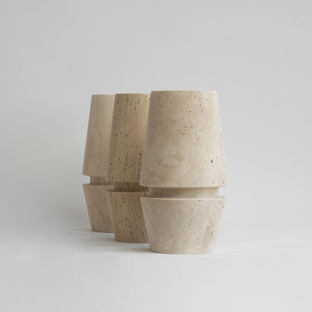 The Motto Vase is the boldest piece in our collection — more than a statement, it’s a sculpture in itself. Carved from...