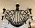 Ebanista Spanish Colonial Wrought Iron Chandelier - Famous Estate For Sale In Los Angeles - Image 6 of 6