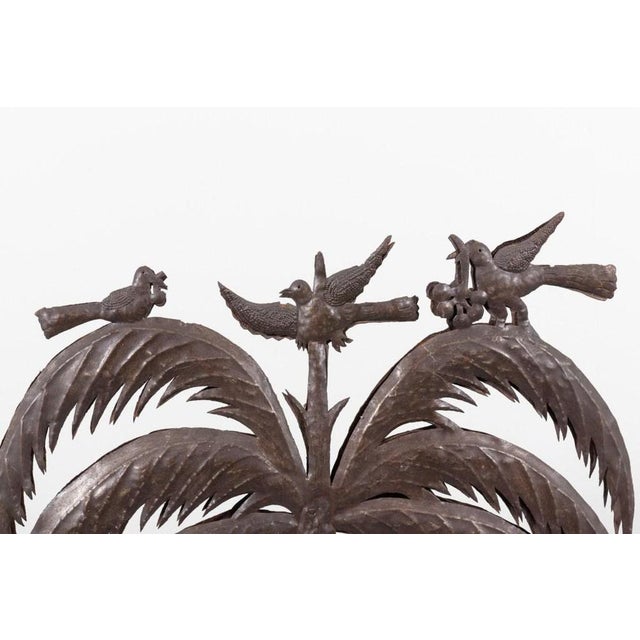 Wrought Metal Palm Tree by Atelier Marolles For Sale - Image 6 of 10