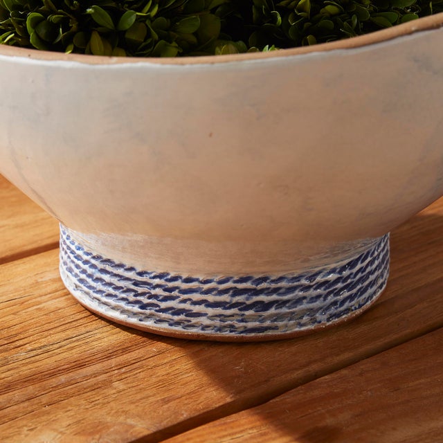 Kenneth Ludwig Chicago Sea Breeze Decorative Bowl For Sale - Image 4 of 6