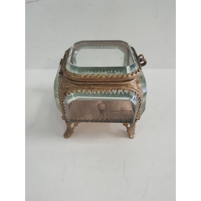 Antique French Trinket Box/Ormolu For Sale In Detroit - Image 6 of 7