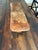 1960s Large 38" Antique Hand-Carved Primitive Wooden Dough Bowl (Trencher) For Sale - Image 5 of 10